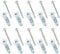 Molly m100810-xj 8 x 37 mm 35–70 kg multi-metal Befestigung (10)