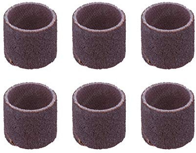 Dremel 432 Schleifband - Zubehörsatz für Multifunktionswerkzeug mit 6 Schleifbändern Körnung 120 13mm zum Formen, Reinigen, und Schleifen jeglicher Art von Materialien