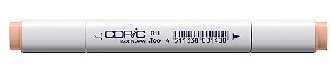 COPIC Classic Marker Typ R - 11, Pale Cherry Pink, professioneller Layoutmarker, mit einer breiten und einer feinen Spitze