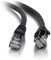 C2G 20M SCHWARZES Cat5e Ethernet RJ45 Hohe Geschwindigkeit Netzwerkkabel, LAN-Leitung Cat5e Ungeschirmtes PVC UTP Patchkabel