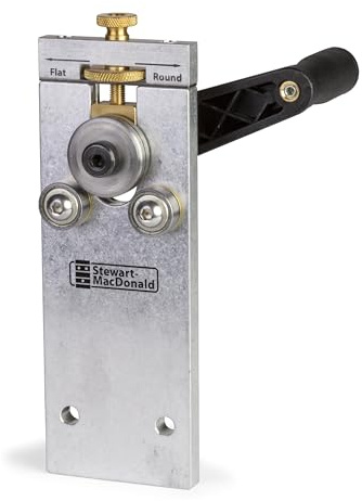 StewMac FretBender Gitarren-Bundbieger, silberfarben, schnell einstellbarer | FretBender Gitarren-Bundbieger, silberfarben, schnell einstellbarer, für Setup und Reparatur von Gitarren.
