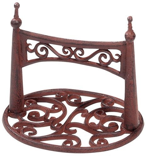 Fallen Fruits LH73 Ellipse Shoe Scraper - Brown, 7.75 h