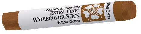 DANIEL SMITH Extra Fine Watercolor Paint, 12ml Stick, Yellow Ochre, 284670018