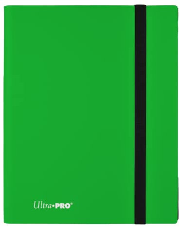 Ultra Pro E-15148 Eclipse 9-Pocket PRO-Binder-Lime-Green