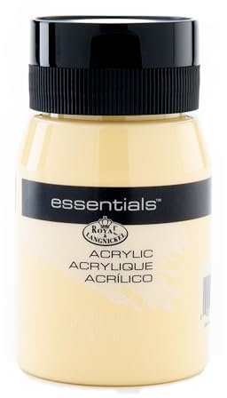 Royal & Langnickel Essentials Peinture Acrylique Jaune de Naples 500 ml