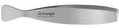 triangle 50 486 13 02 Grätenpinzette gerade Made in Solingen/Germany professionelle Qualität Fischpinzette Grätenzange Edelstahl