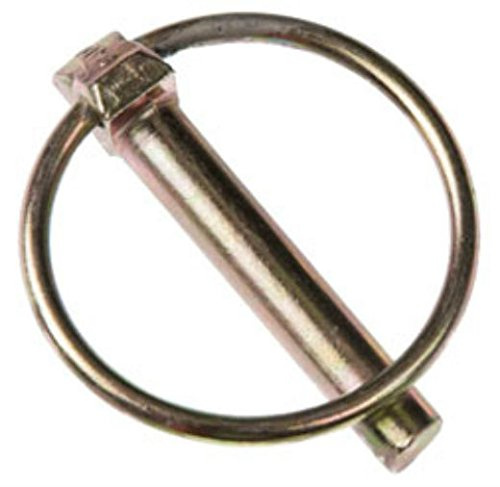 Lynch Pin, Cat 1, Yellow Zinc Plated, 7/16 x 1-1/4-In., 2-1/8-In. Length, 2-Pk. -41960