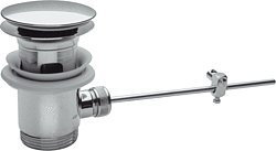 Excentergarnitur 11/4 Messing verchromtmit Excenterstopfen