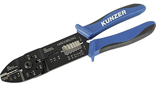 Kunzer 7KSZ01 Kabelschuh-Klemmzange, Profi