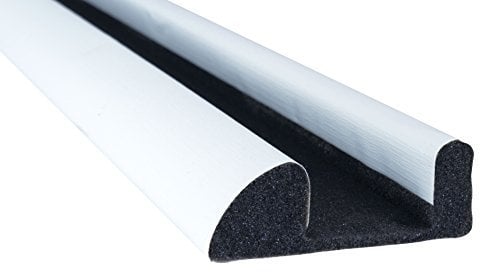 STORMGUARD 02SR6630914W White Internal Foam Under Door Draught Excluder