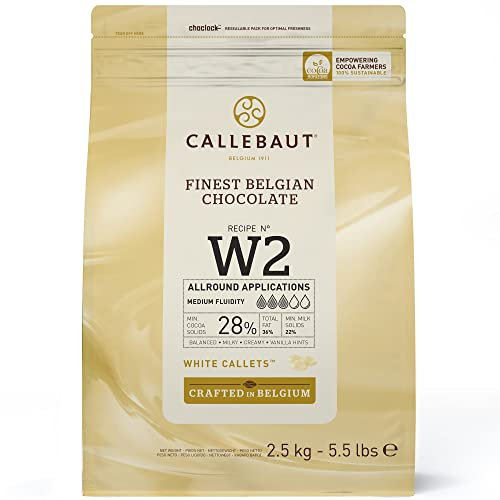 CALLEBAUT Select 28% Chocolat Blanc 2,5 kg