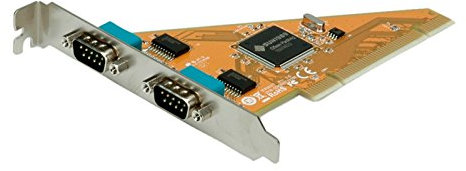 VALUE PCI-Karte, Seriell RS232, D-Sub 9, 2 Ports