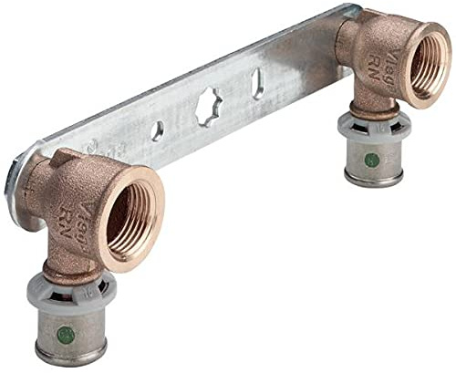 Viega Montageeinheit mit SC Sanfix P 2124.05 in 16mm x Rp1/2 x 150mm Rotguss