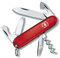 Victorinox Tourist Couteau de Poche Suisse, Léger, Multitool, 12 Fonctions, Ouvre Boite, Tire Bouchon, Rouge