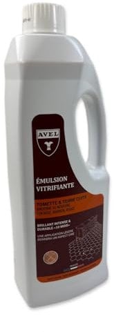 Saphir Emulsion Vitrifiante Tomettes Rouges AVEL (1 Litre Rouge 11)
