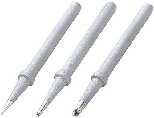 AGT Zubehör zu Lötkolbenspitzen: Lötspitzen für AGT Lötstationen NX-5370 und NX-5377, 3er-Set (Ersatzlötspitzen, Lötstation)