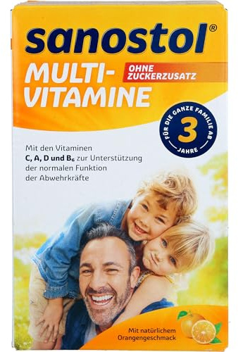 sanostol Multivitamine ohne Zuckerzusatz Saft, 460 ml Lösung