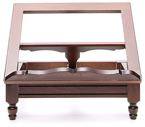 Tischpult aus dunkel Holz