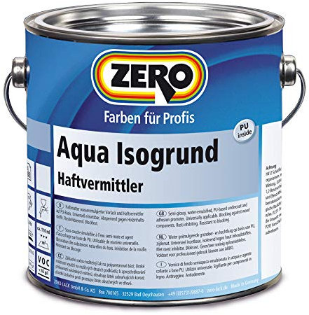 ZERO Aqua Isogrund weiß 2,5 Liter