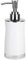 Spirella Seifenspender Sydney | mit Edelstahlpumpe | Flüssigseifen-Spender | Acryl | 200ml | Langliebig und Robust | Weiß
