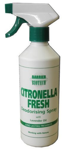Barrier Spray désodorisant Frais à la citronnelle pour Chevaux, 500 ML