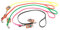 BioThane® Leine genäht, 1m/13mm, mit Handschlaufe, neonorange