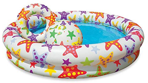 Colorbaby Set Piscina Hinchable Flotador 51Cm Y Pelota 51Cm