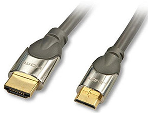 LINDY 0.5 CROMO High Speed HDMI to Mini HDMI Cable with Ethernet