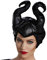 Disney Disguise Damen Maleficent Film Maleficent Hörner Kostüm Zubehör für Erwachsene, schwarz, Erwachsene