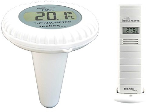 TECHNOLINE Wetterstation Haus-Überwachungs-System Mobile - Alerts, weiß, 3,8 x 2,1 x 12,8 cm, MA 10700