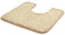 Kleine Wolke WC-Vorleger Seattle / 55 x 50 cm/Farbe Taupe Badteppich, Polyester, 55x50x3 cm, 4004478264939