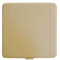 Saugdose quadratisch VacuValve ES Farbe Beige, Zentralstaubsauger Steckdose, 90x90mm, 2 Kontaktstifte, Öffnung 36-38mm