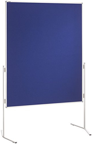 Franken ECO-UMTF 03 Moderationstafel, 120 x 150 cm, Filz blau