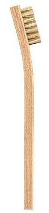 MG Chemicals 859 weiche Reinigungsbürste mit 5-1 / 4 Holzgriff, Pferdehaarbürsten, 1-3 / 8 Länge x 7/16 Breite