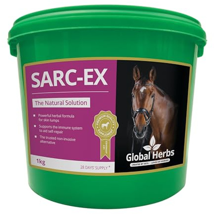 Global Herbs Sarc-Ex for Horses Immune & Skin Support Herbal Supplement 1kg
