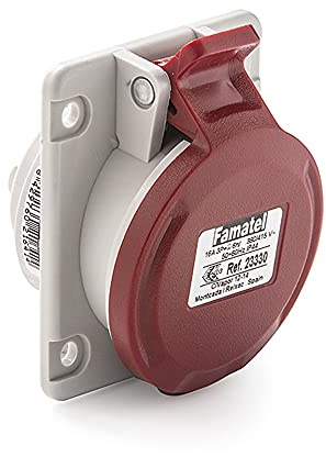 FAMATEL-23333 Base Encastrer 3P 32A 380 V N T IP44