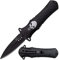 tac-force usa Couteau Pliant Scorpion karambit Tete de Mort Punisher
