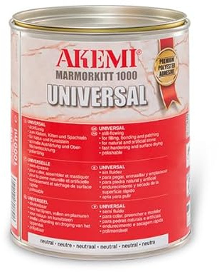 AKEMI Marmorkitt 1000 Universal, schwarz, 1l