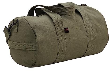 Rothco Schultertasche aus Segeltuch, Olivgrün, 48,3 cm