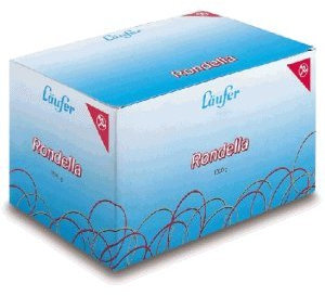 Läufer Gummibänder Rondella 200x6mm/125mm rot 1kg