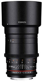 Rokinon Cine DS 135 mm T2.2 ED UMC Teleobjektiv für Sony E Mount Wechselobjektivkameras