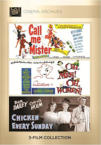 Call Me Mister 1951; Oh, Men! Oh, Women 1957; Chicken Every Sunday 1949