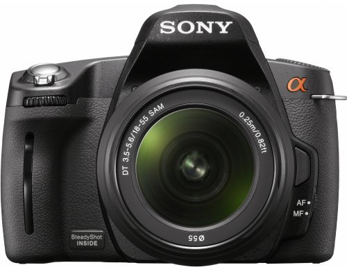 Sony DSLR-A290L digital SLR camera - digital cameras (Auto, Cloudy, Daylight, Flash, Fluorescent, Manual, Shade, Tungsten, Landscape, Night, Portrait, Sunset, Black&White, Vivid, electrical, Battery, SLR Camera Kit)