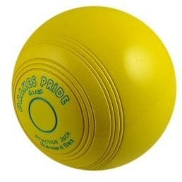 Drakes Pride Crown Green Bowls Yellow Practice Jack