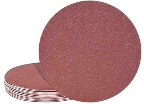 MioTools Fox Klett-Schleifscheiben, 225 mm, f. Trockenbauschleifer, Normalkorund (25 Stk.) K100