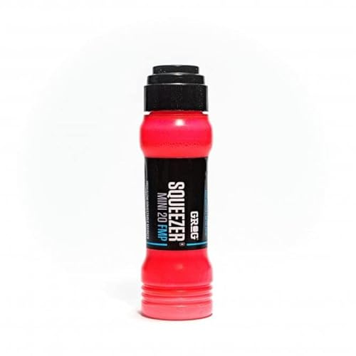 Graff-City Grog Mini-Squeezer Textmarker, nachfüllbar, 20 mm Neon Orange - FMP-14