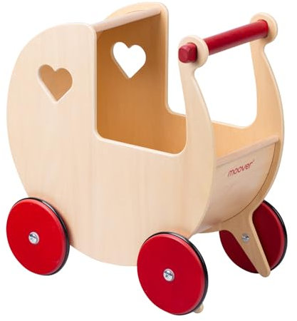 Moover Toys Puppenwagen, natur