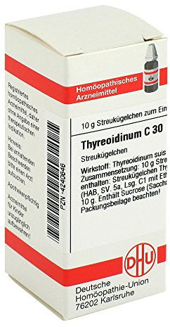 THYREOIDINUM C 30 Globuli 10 g