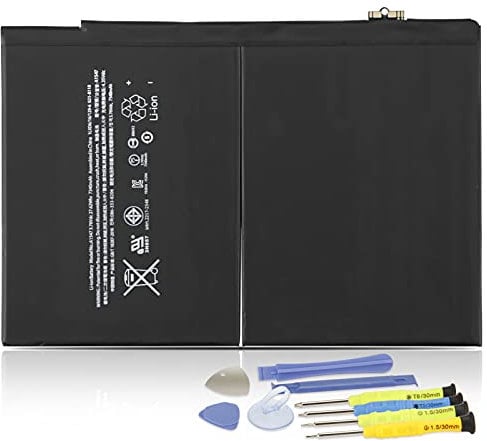 K KYUER A1547 Tablet Batteria per iPad Air 2 2th Gen A1566 A1567/iPad 6 6th Gen A1893 A1954 MGKL2LL/A MGKL2B/A MGKM2LL/A MGLW2LL/A MGL12LL/A MGTX2LL/A MGTY2LL/A MH0W2LL/A MH1J2LL/A MH182LL/A MR7G2LL/A