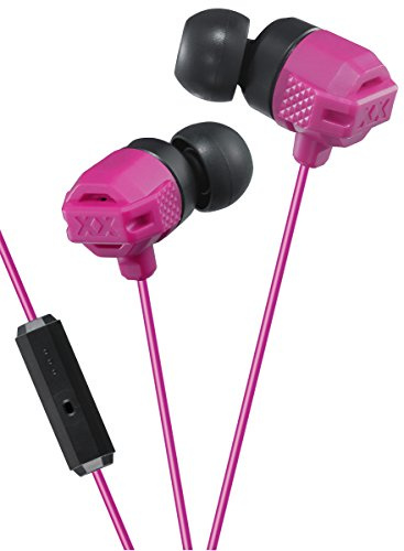 JVC HA-FR202-P-E Ecouteurs Intra-Auriculaires pour Smartphone/Tablette/Lecteur MP3/MP4 Rose